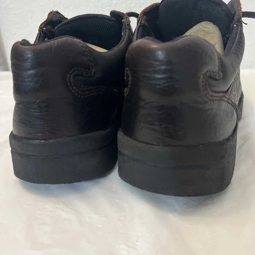 Weather Walkers Dexter Shoes Mens 13 Casual Oxford Brown Leather Lace Up Moc VTG